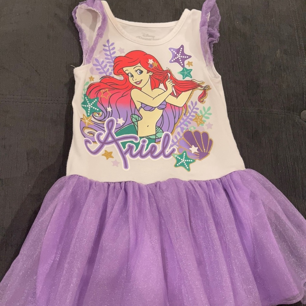 Disney Purple Sundress with Flutter Sleeves